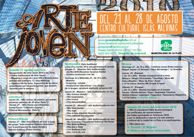 afiche -lucas concia municipalidad de la plata