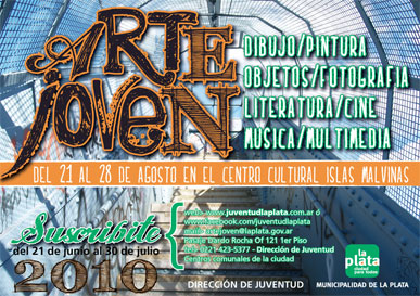 afiche arte joven
