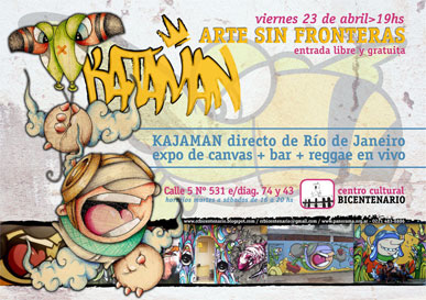 KAJAMAN > Arte sin fronteras. Directo de R&iacute;o de Janeiro - Brasil