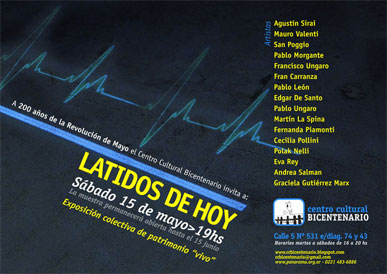 latidos de hoy arte la plata panorama lucas concia