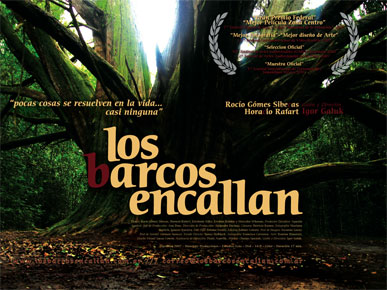 Afiche - Los barcos encallan / cortometraje