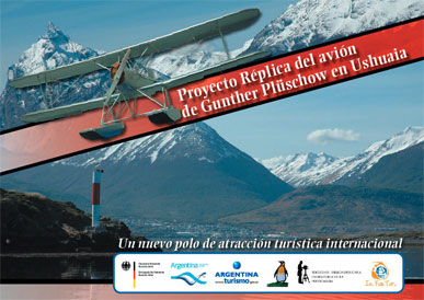 Proyecto R�plica del avi�n de Gunther Pl�schow en Ushuaia