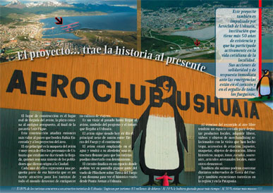 Proyecto R�plica del avi�n de Gunther Pl�schow en Ushuaia