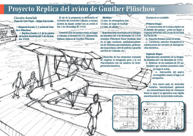 Proyecto R�plica del avi�n de Gunther Pl�schow en Ushuaia