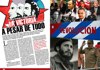 50 a&ntilde;os de Revoluci&oacute;n y de bloqueo econ&oacute;mico